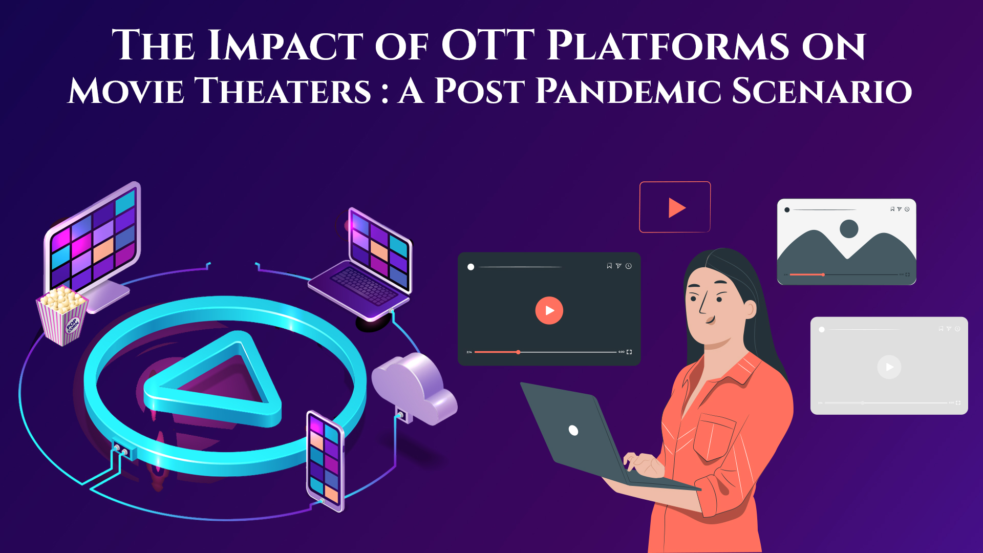The Impact Of OTT Platforms On Movie Theaters : A Post Pandemic Scenario