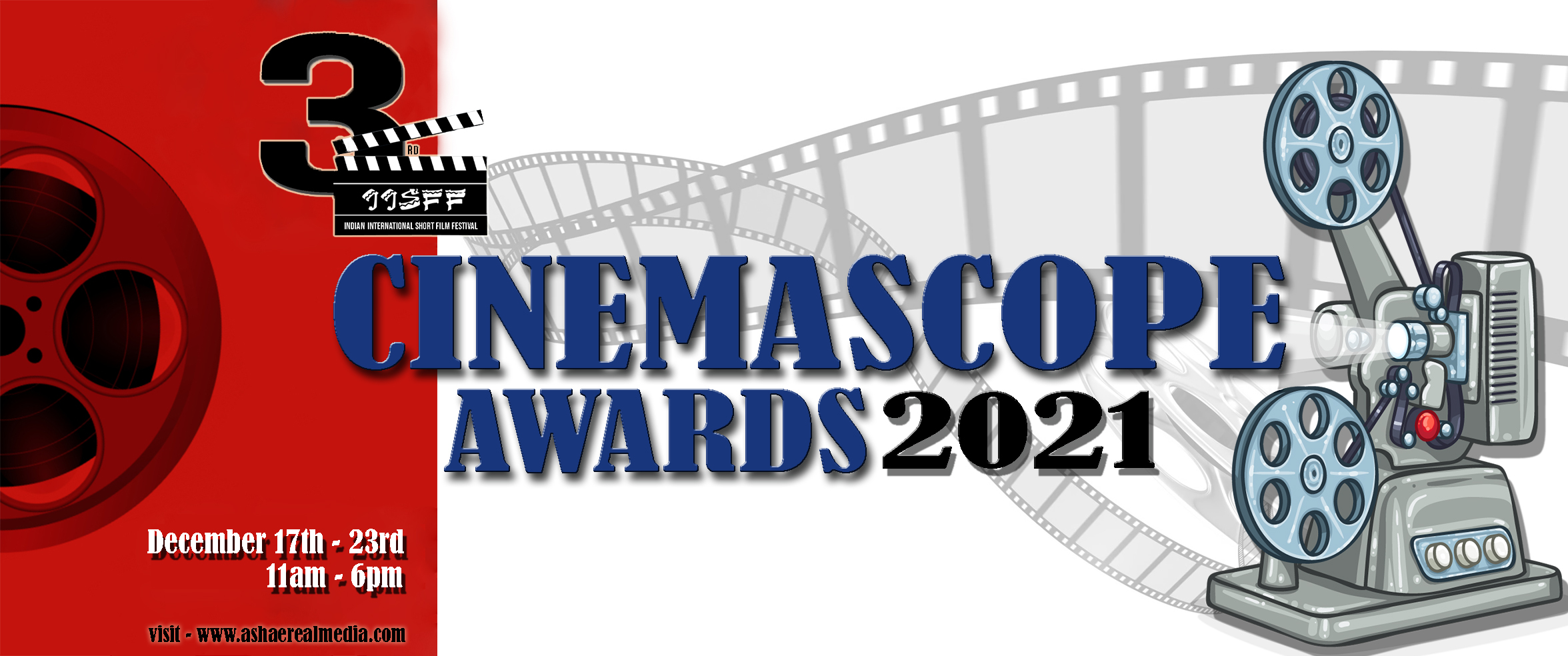 IISFF CINEMASCOPE AWARDS 2021 Coming Soon