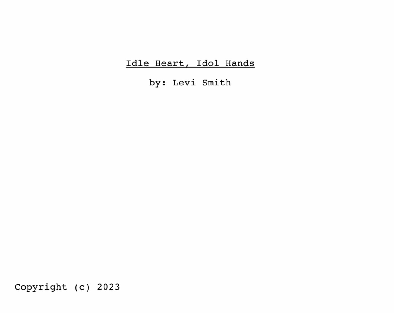 April 2023