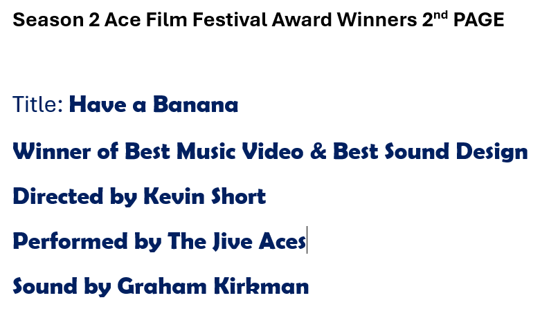 Page 2 of 2025 Season 2 Award Winners