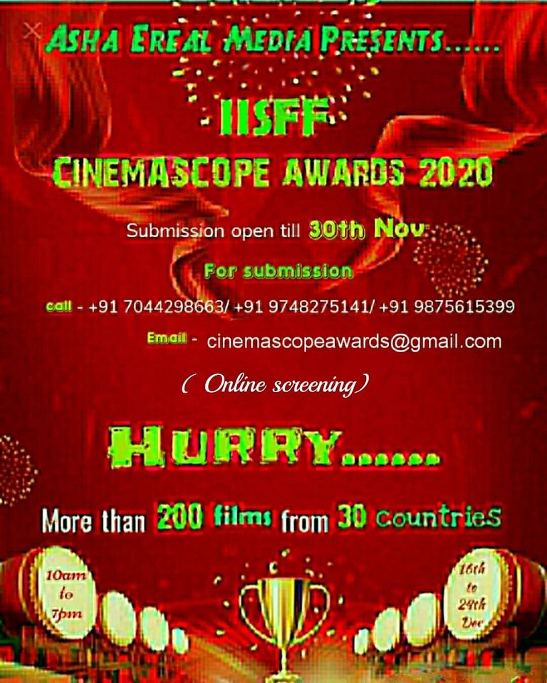 CINEMASCOPE AWARDS 2020